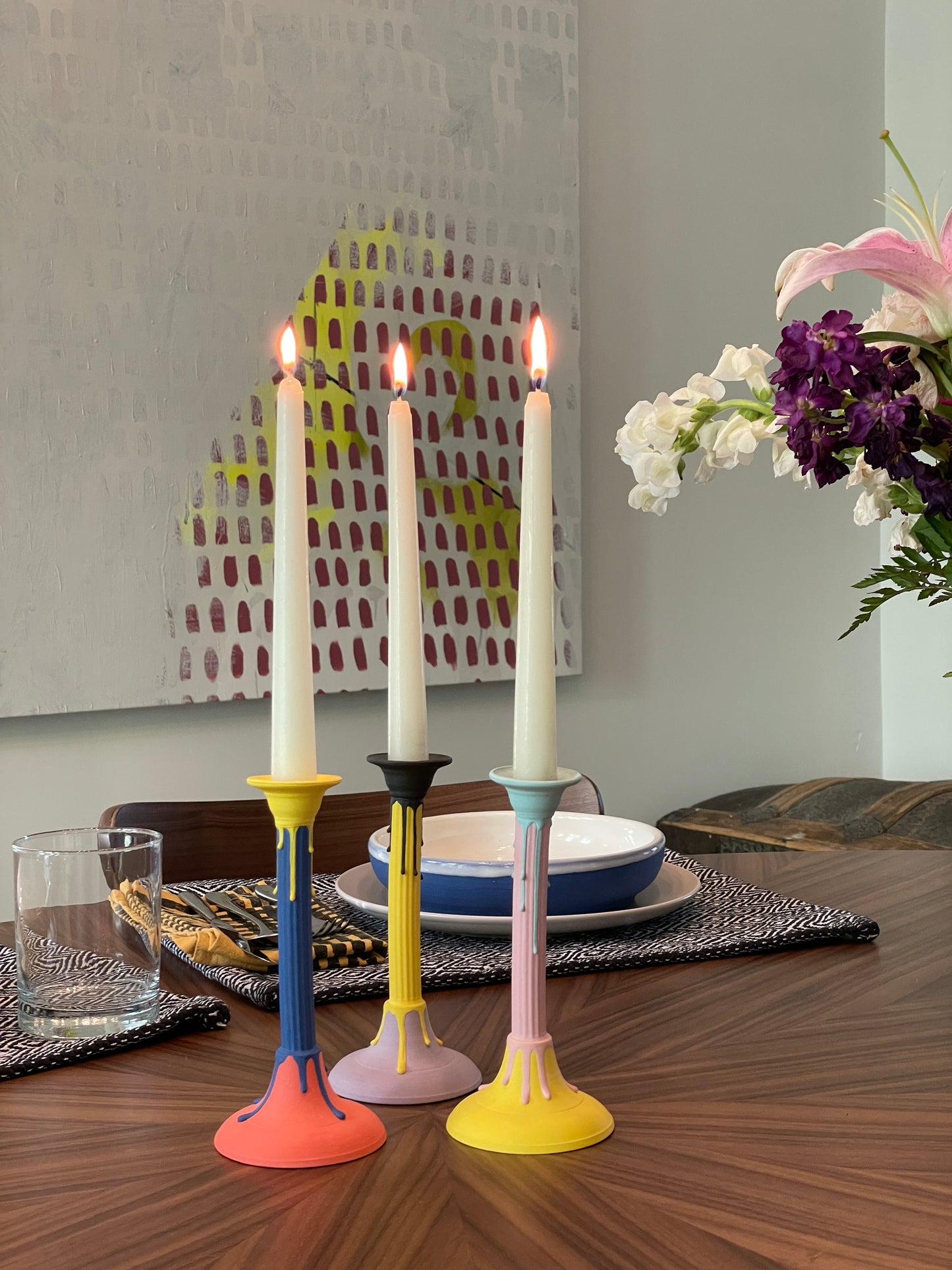Melting Candle Holders
