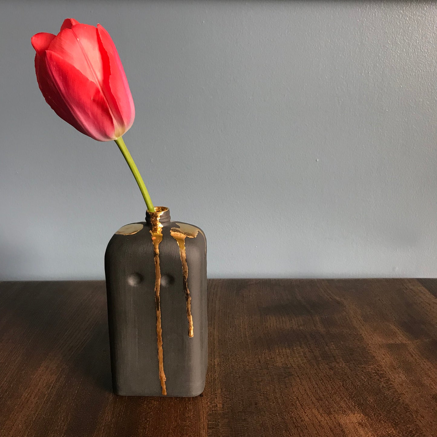 Motor Oil Bottle with Gold