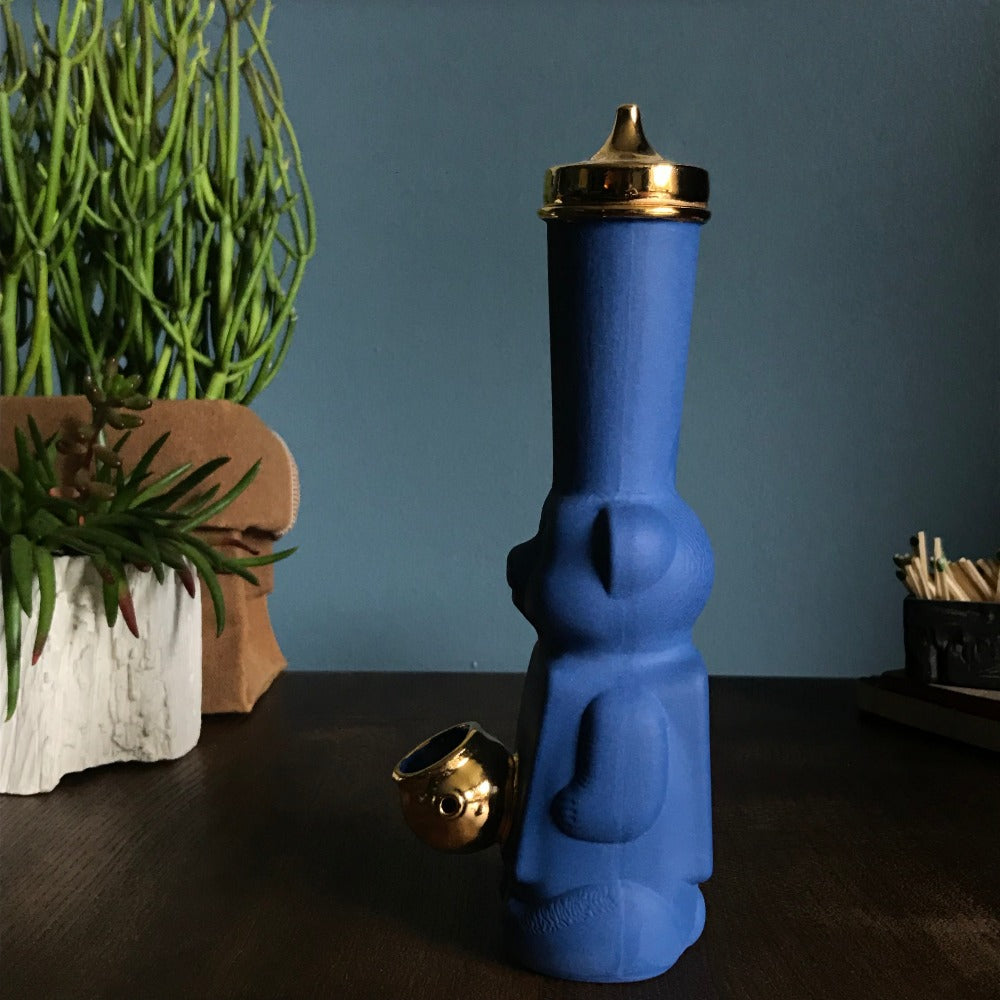 Honey Bear Bubbler Blue