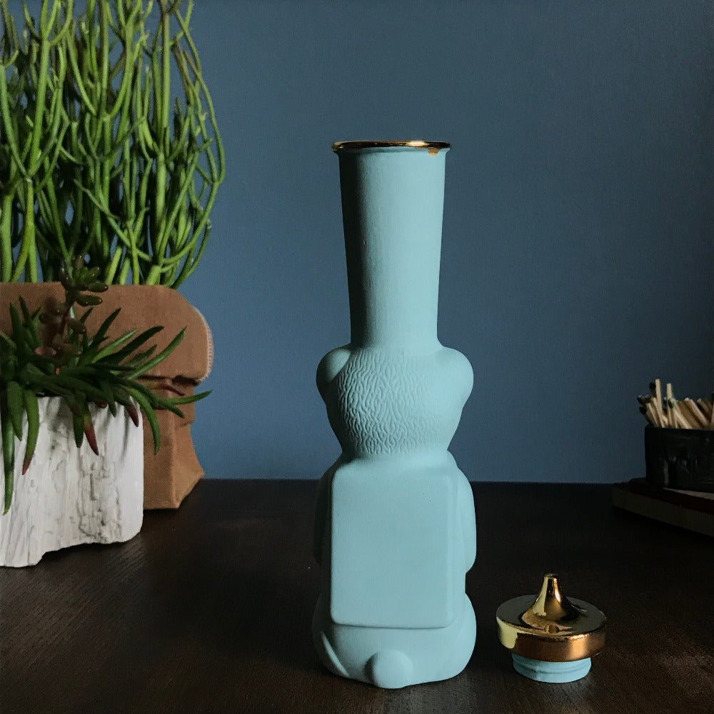 Honey Bear Bubbler Turquoise