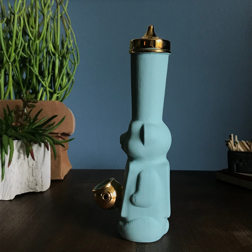 Honey Bear Bubbler Turquoise