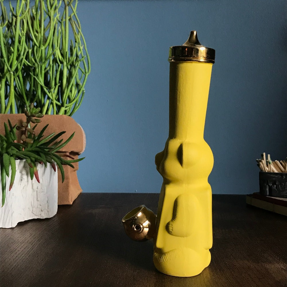 Honey Bear Bubbler Yellow