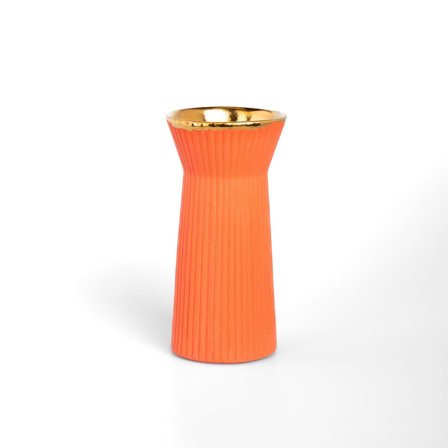 Ribbed Vase