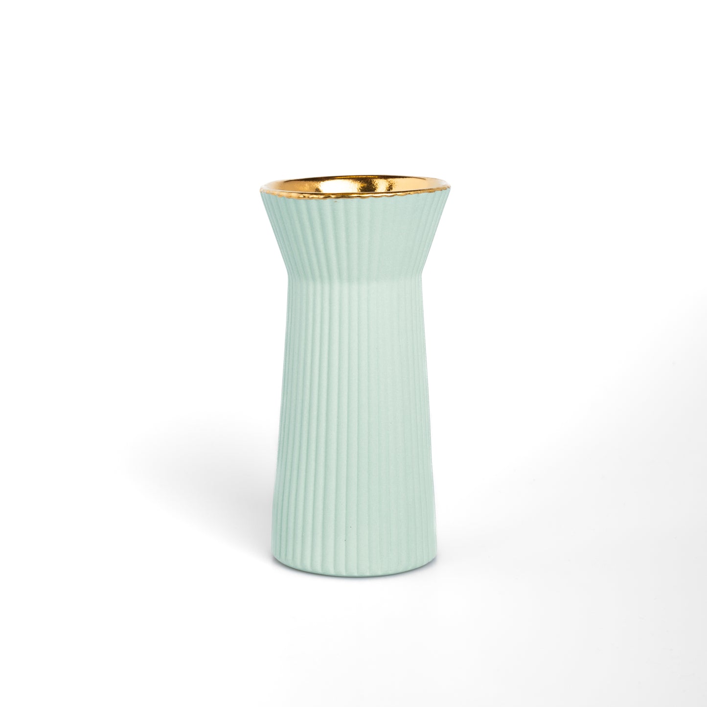 Ribbed Vase