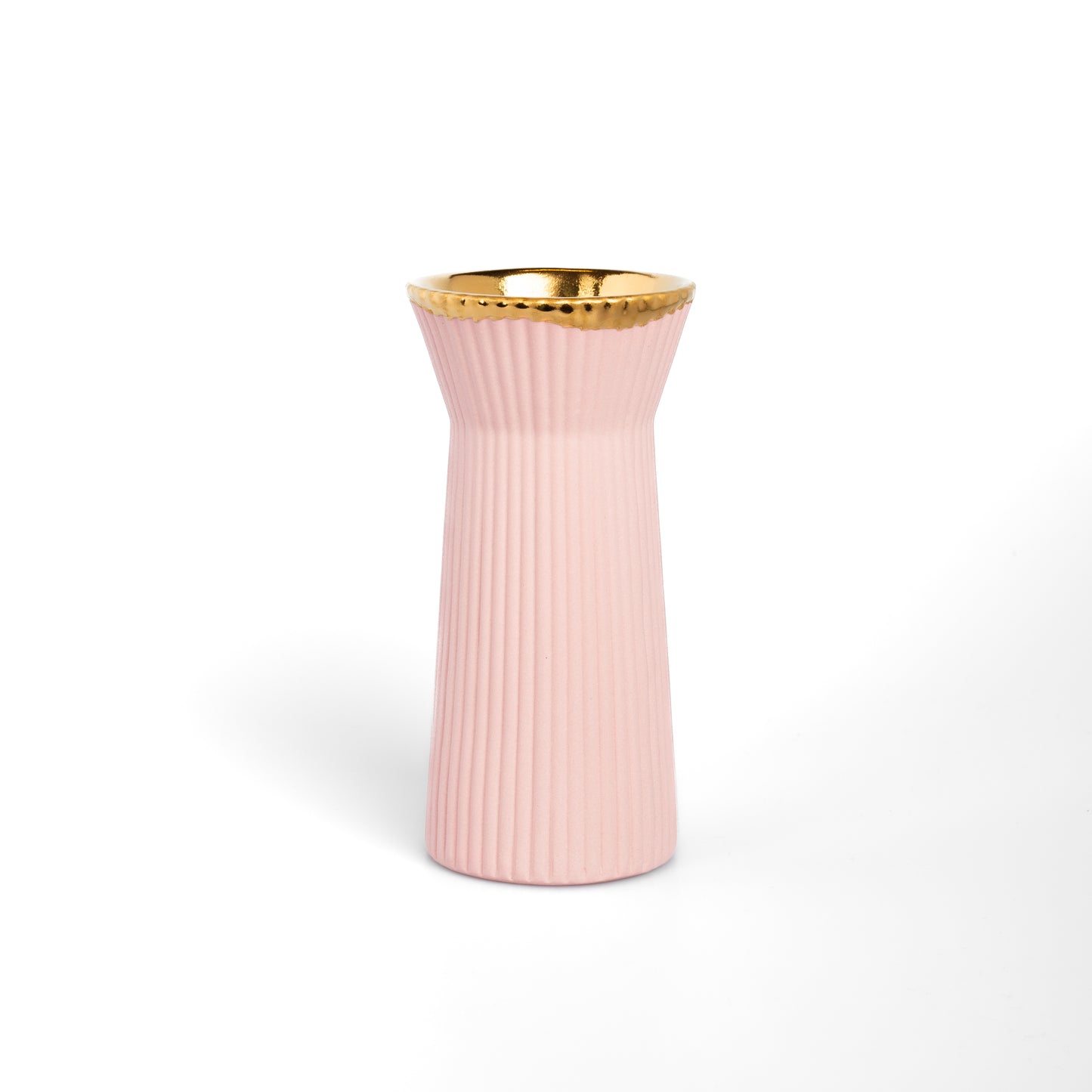 Ribbed Vase