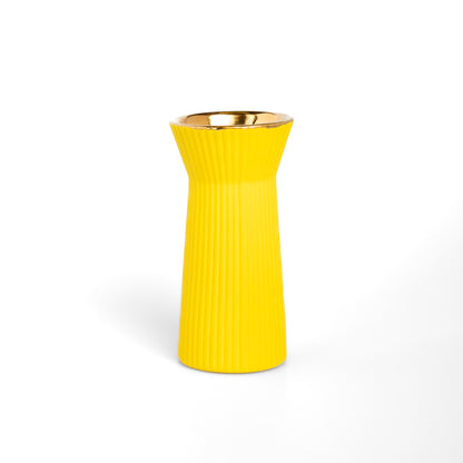 Ribbed Vase