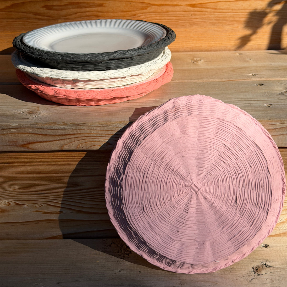 Wicker Paper Plate