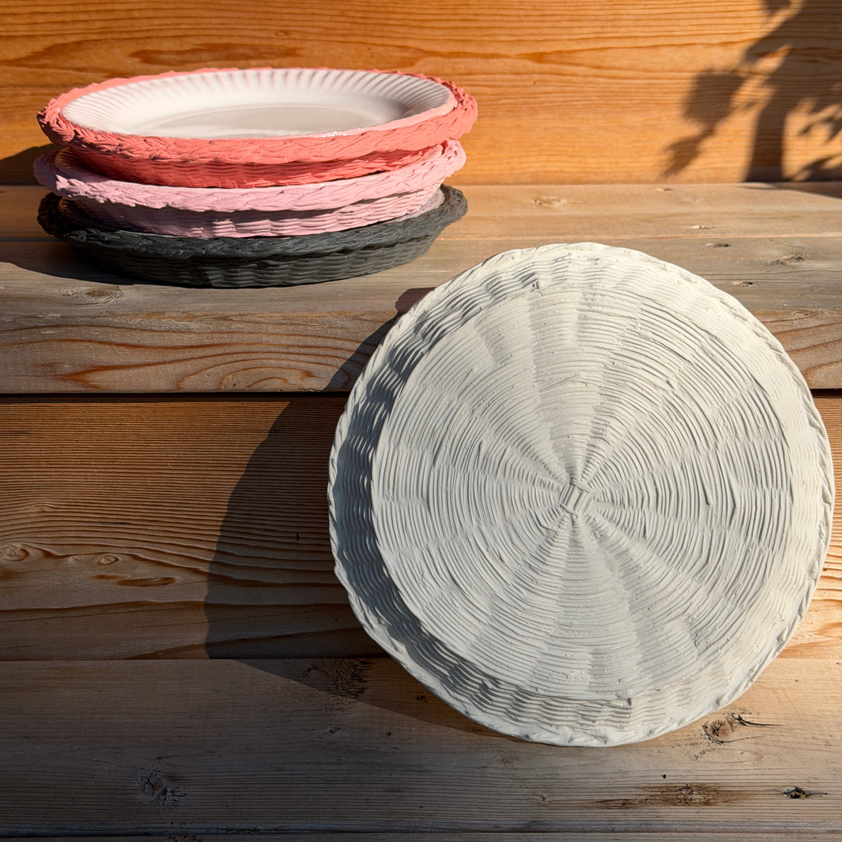 Wicker Paper Plate