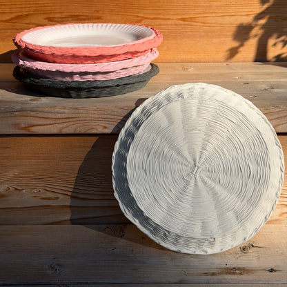 Wicker Paper Plate