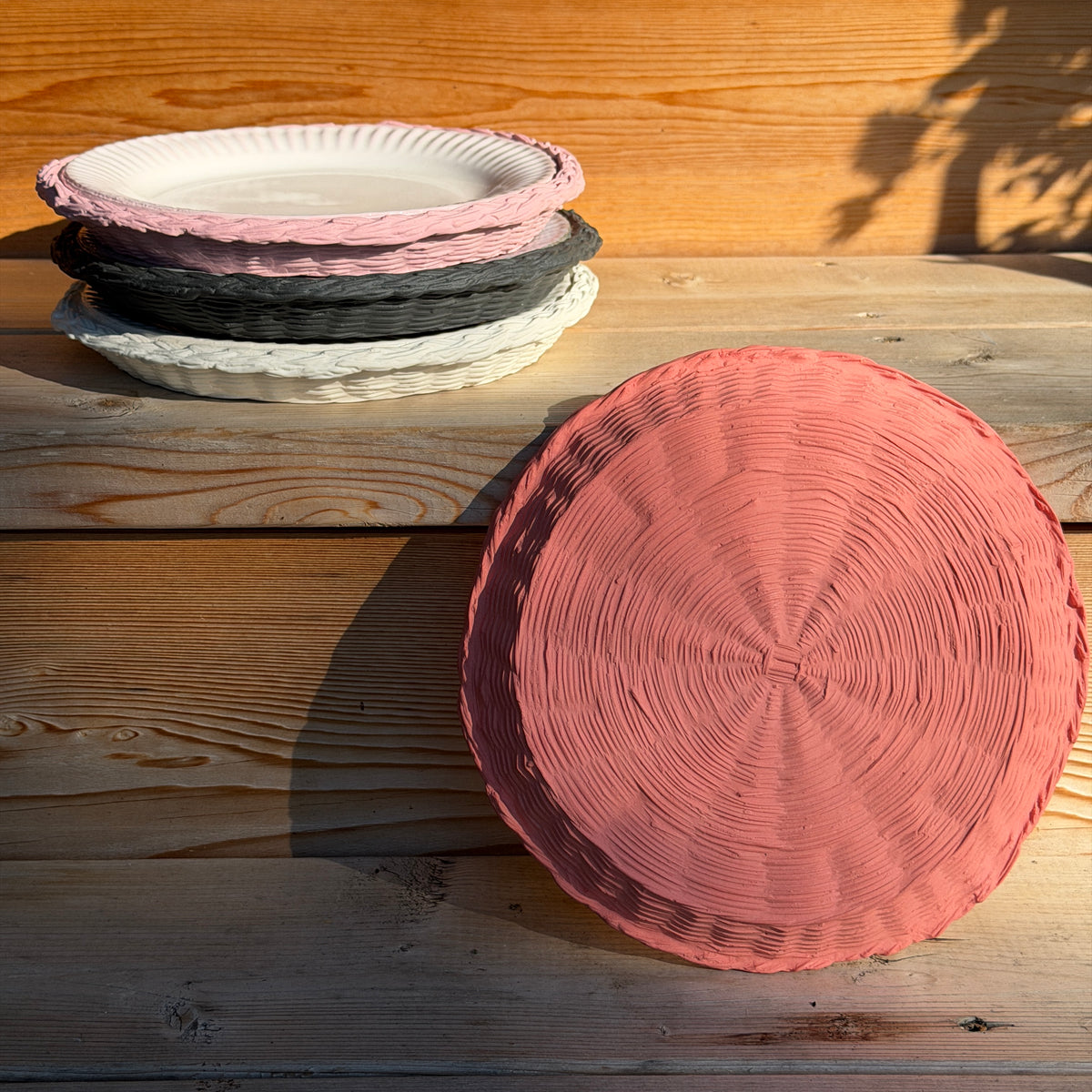 Wicker Paper Plate