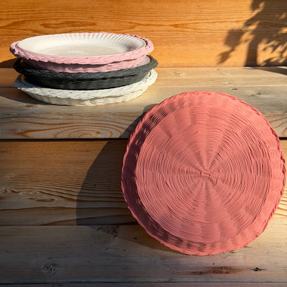 Wicker Paper Plate